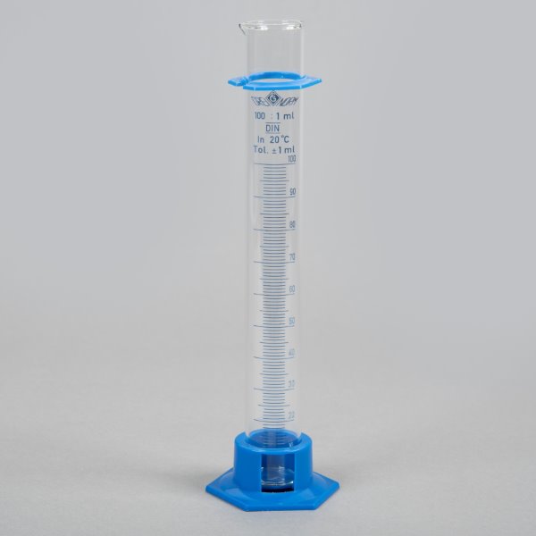 Messzylinder 100 ml mit Graduierung aus Glas